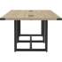 Safco Mirella 14' Sitting-Height Table Metal Base (MRCBS3BLK)