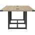 Safco Mirella 14' Sitting-Height Table Metal Base (MRCBS3BLK)