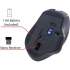 Verbatim Silent Ergonomic Wireless Blue LED Mouse - Graphite (70242)