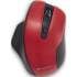 Verbatim Silent Ergonomic Wireless Blue LED Mouse - Red (70243)