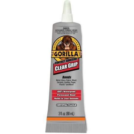 Gorilla Glue Glue Glue Gorilla Glue Glue Clear Grip Contact Adhesive (8040001)