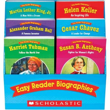 Scholastic Easy Readers Biographies Tale Box Book Set Printed Book (977410)