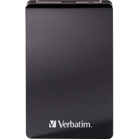 Verbatim 128GB Vx460 External SSD, USB 3.1 Gen 1 - Black (70381)