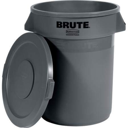 Rubbermaid Commercial Brute 32G Container Flat Lid (263100GYCT)