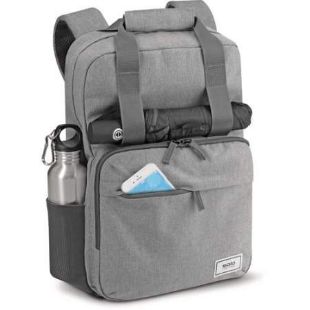 Solo Re:claim Carrying Case (Backpack) for 15.6" Notebook - Gray (UBN76010)