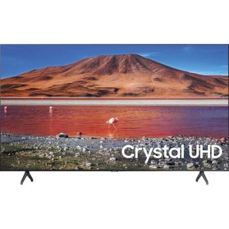 Samsung Crystal TU7000 UN75TU7000F 74.5" Smart LED-LCD TV - 4K UHDTV - Titan Gray, Black (UN75TU7000FXZA)