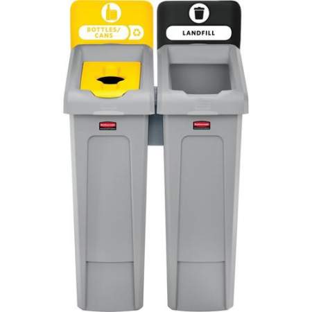 Rubbermaid Commercial Slim Jim Recycling Station (2007916)