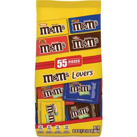 M & M's Chocolate Candies Lovers Variety Bag (SN56025)