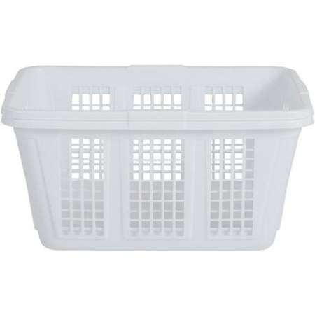 Rubbermaid Plastic Laundry Basket (296585WHI)