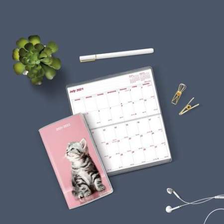 Brownline Cat Cover 18-month Pocket Planner (CA41201)