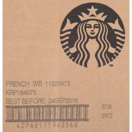 Starbucks French Roast Whole Bean Coffee (12421004)