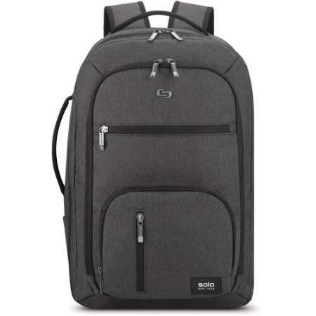 Solo Carrying Case (Backpack) for 17.3" Notebook - Gray (UBN78010)