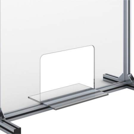 Lorell Removable Shelf Glass Protective Screen (55671)