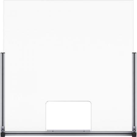 Lorell Removable Shelf Glass Protective Screen (55672)