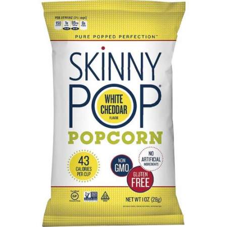 SkinnyPop Popcorn Popcorn Popcorn SkinnyPop Popcorn Popcorn White Cheddar Popcorn (00443)