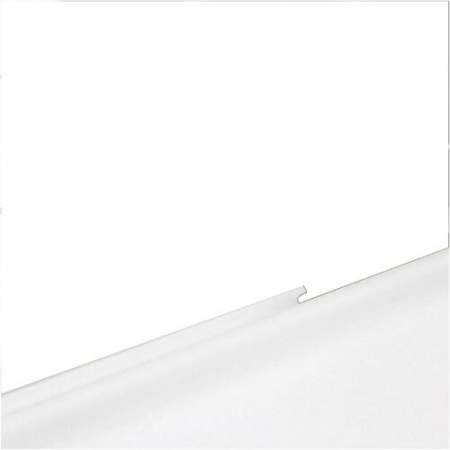 Floortex Viztex Dry-erase Magnetic Glass Whiteboard - Polar White (FCVGM1723WP)