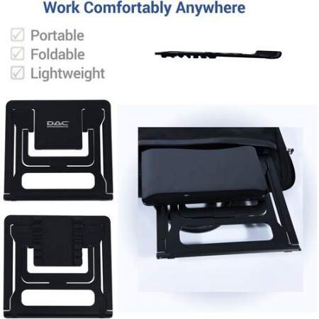 DAC Portable Laptop Stand With 6 Height Levels (21688)