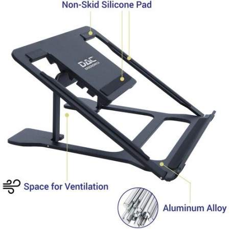 DAC Portable Laptop Stand With 6 Height Levels (21688)