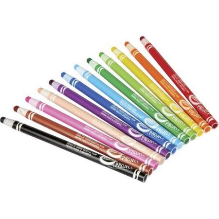 Crayola Project Easy Peel Crayon Pencils Set (684604)