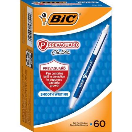 BIC PrevaGuard Clic Stic Antimicrobial Pens (CSAP60ECBE)
