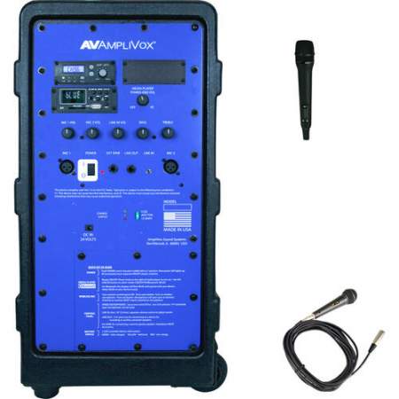 AmpliVox Titan Wireless Portable PA System (SW80096)