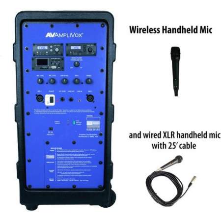 AmpliVox Titan Wireless Portable PA System (SW80096)