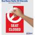 Avery Surface Safe SEAT CLOSED Chair Decals (83076)
