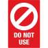 Avery Surface Safe DO NOT USE Table & Chair Decals (83078)