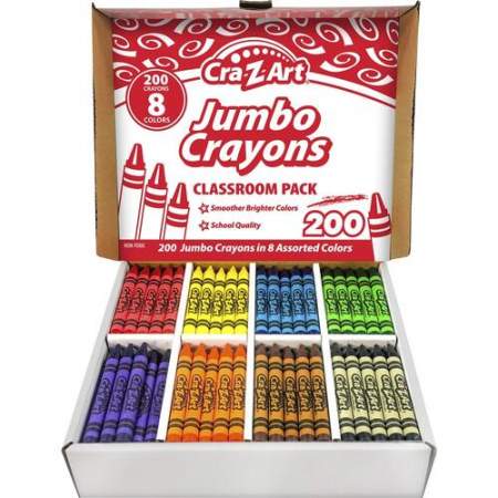 Cra-Z-Art Jumbo Crayons Classroom Pack (740061)