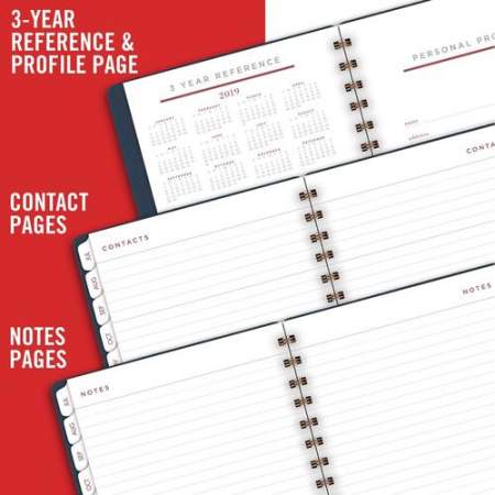 AT-A-GLANCE Signature Academic Weekly/Monthly Planner (YP200A20)