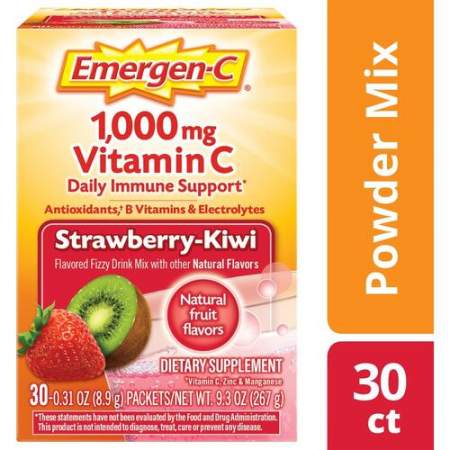 Emergen-C Strawberry-Kiwi Vitamin C Drink Mix (30319)