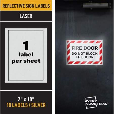 Avery Reflective Sign Labels (61582)