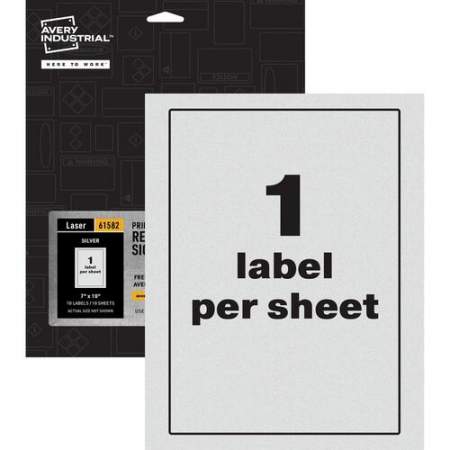 Avery Reflective Sign Labels (61582)
