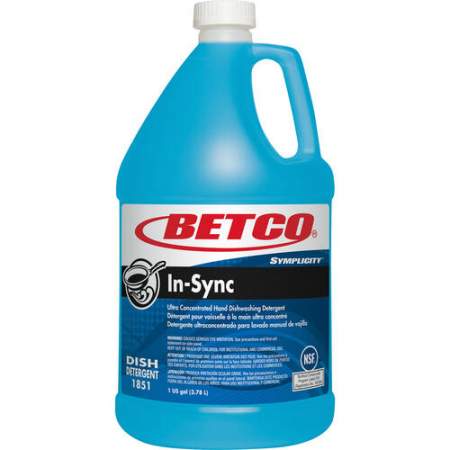 Betco Simplicity In-Sync Dishwashing Liquid (18510400CT)