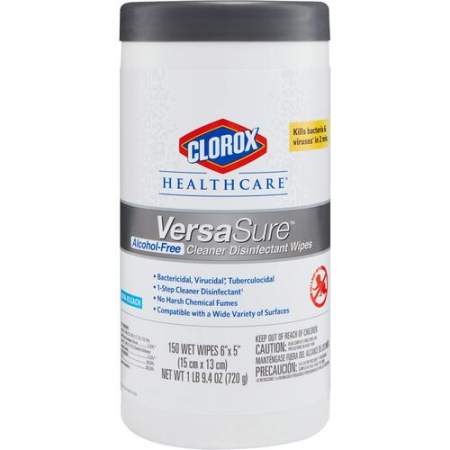 Clorox Healthcare VersaSure Disinfectant Wipes (31758CT)