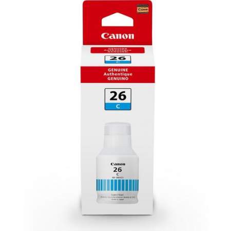 Canon GI-26 Pigment Color Ink Bottle (GI26c)