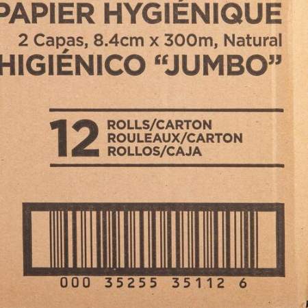 Genuine Joe Jumbo Jr Dispenser Bath Tissue Roll (35100112)