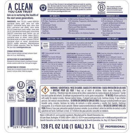 Seventh Generation Professional Liquid Laundry Detergent (44891)
