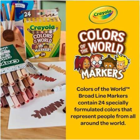 Crayola Colors Of The World Marker (587802)