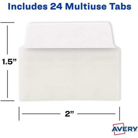 Avery UltraTabs Repositionable Multi-Use Tabs (74787)