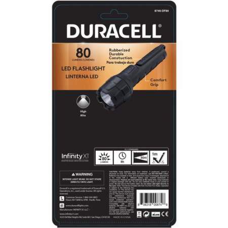 Duracell Rubber LED Flashlight (8746DF80)