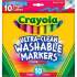 Crayola Tropical Colors Pack Washable Markers (587855)