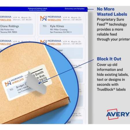 Avery TrueBlock Shipping Labels (5815)