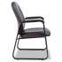 Alera Genaro Series High-Back Guest Chair, 24.60" x 24.80" x 36.61", Black (GE43LS10B)