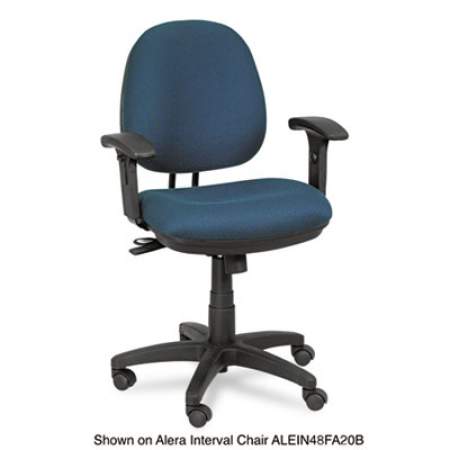 Alera Height Adjustable T-Arms, Interval and Essentia Series Chairs/Stools, Black (IN49AKA10B)