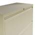 Alera Four-Drawer Lateral File Cabinet, 30w x 19.25d x 53.25h, Putty (ALELF3054PY)