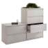 Alera Lateral File, 4 Legal/Letter-Size File Drawers, Light Gray, 42" x 18" x 52.5" (LF4254LG)
