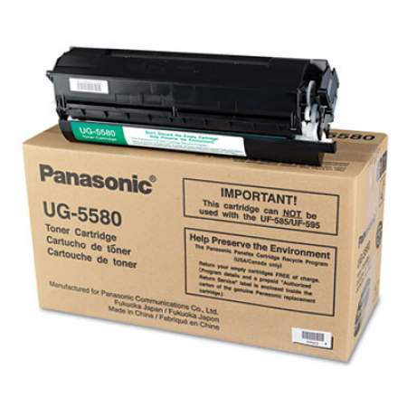 Panasonic UG5580 Toner, 9,000 Page-Yield, Black