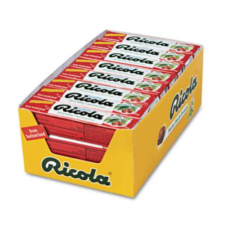 Ricola Herb Throat Drops, Cherry Honey, 10drops/Stick, 24 Sticks/Box (70171)