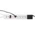 Innovera Surge Protector, 7 Outlets, 4 ft Cord, 1080 Joules, White (71654)